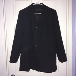 Fleet Street black trench coat/jacket, small