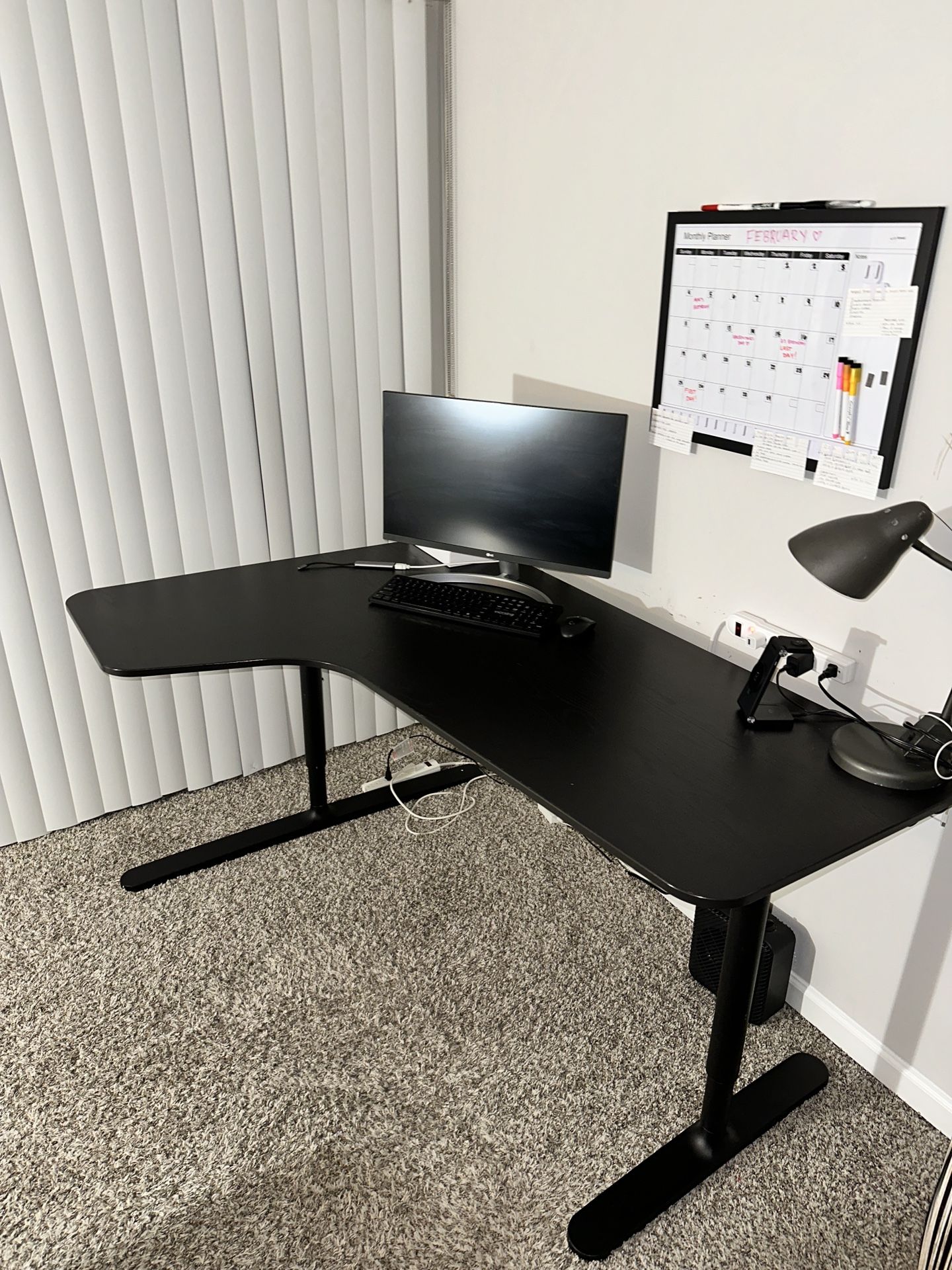 L Shaped Office Desk - Spacious & Ergonomic for Sale in Oakbrook ...