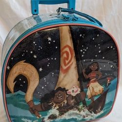 MOANA kids rolling suitcase with starlight affects
