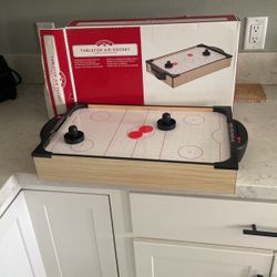 New Tabletop Air Hockey Game