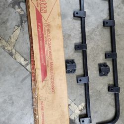 Mud Flat brackets by Betts, solid steel heavy duty