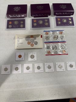1929 type 2 Liberty quarter Silver & Proof sets