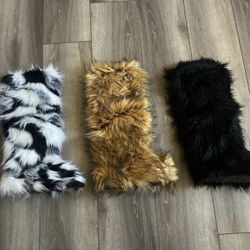 Furry Boots New 