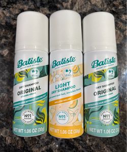 NEW BATISTE DRY SHAMPOO SET OF 3…..$8 for all!!