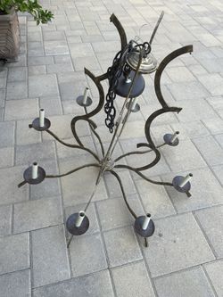 Chandelier, Antique Gold , In good Condition , Asking $150