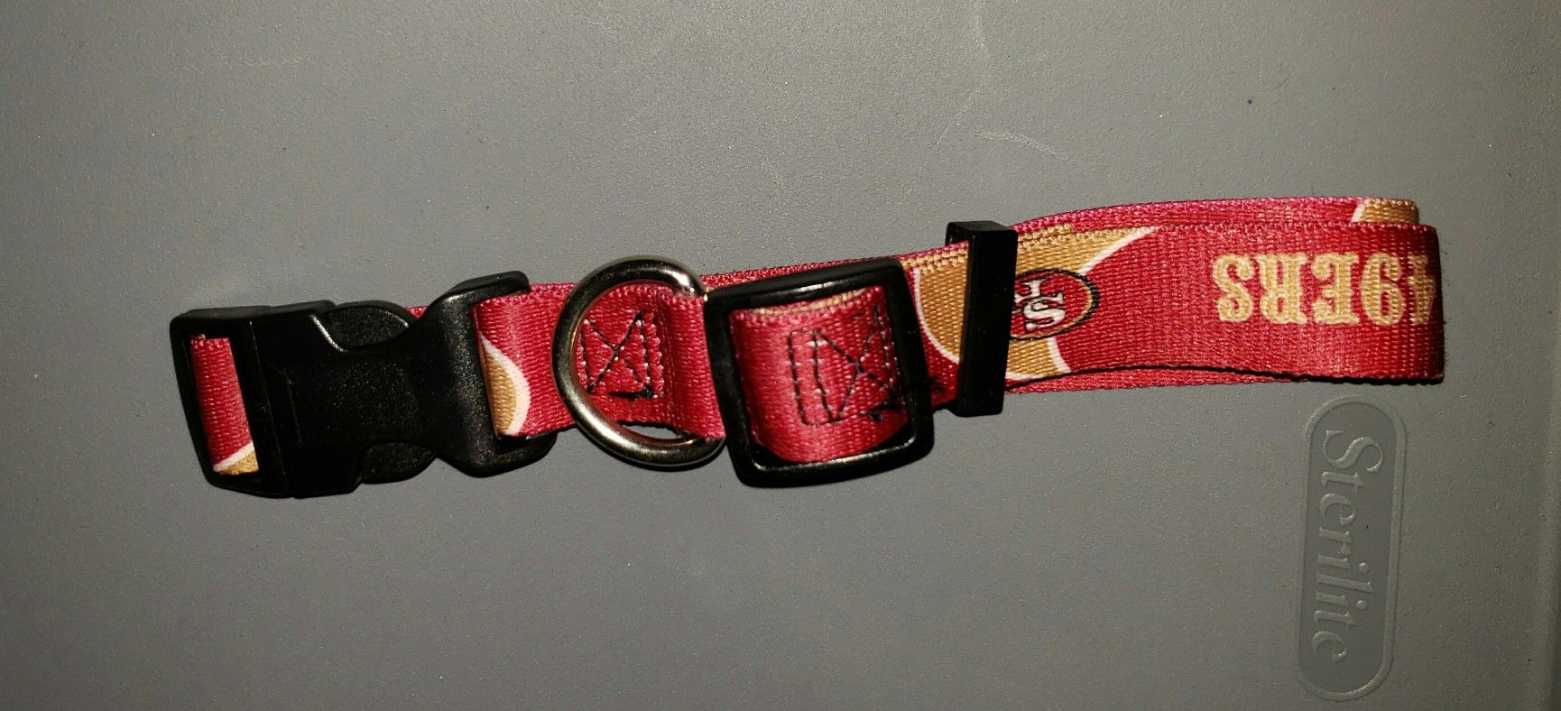 Sf 49ers pet collar