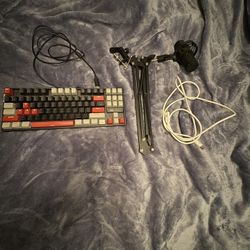 Gaming Keyboard And Microphone 