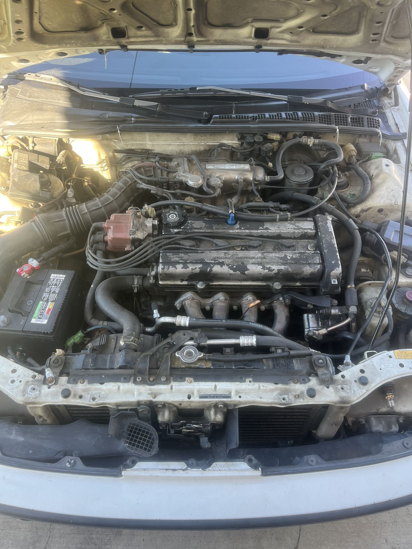 90-91 Acura Integra Complete Motor/Changeover