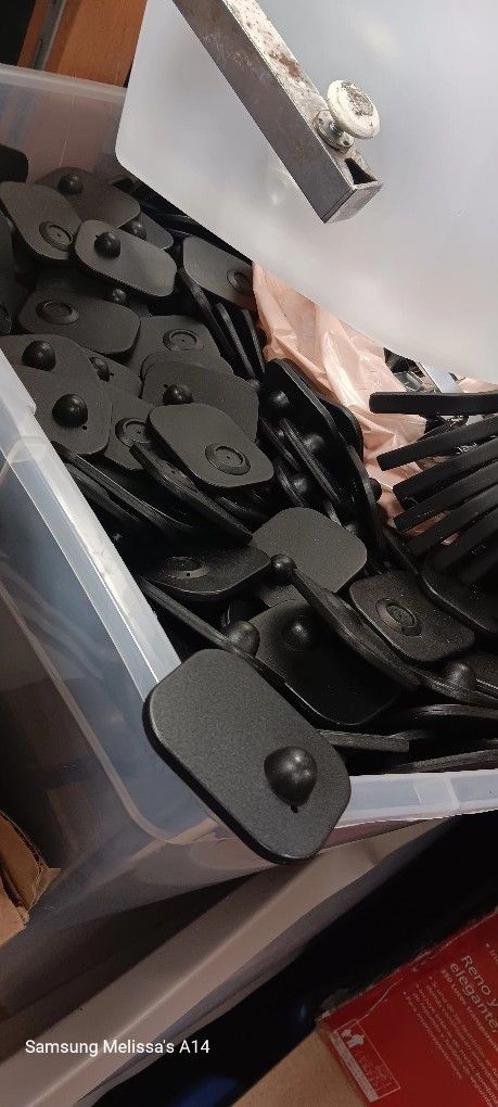 Black Retail Security Tags