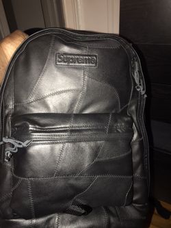 Supreme patchwork leather bag