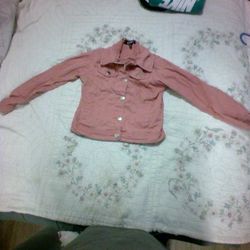 DKNY GIRLS SIZE 7 JACKET 