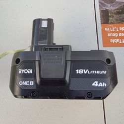 Ryobi  4.0 Battery 