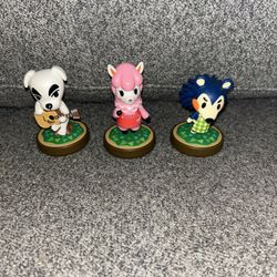 Set of 3 Nintendo Animal Crossing amiibo