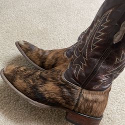 Cowhid Western Boots 
