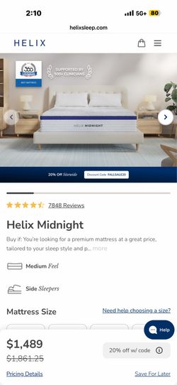 Helix King Mattress