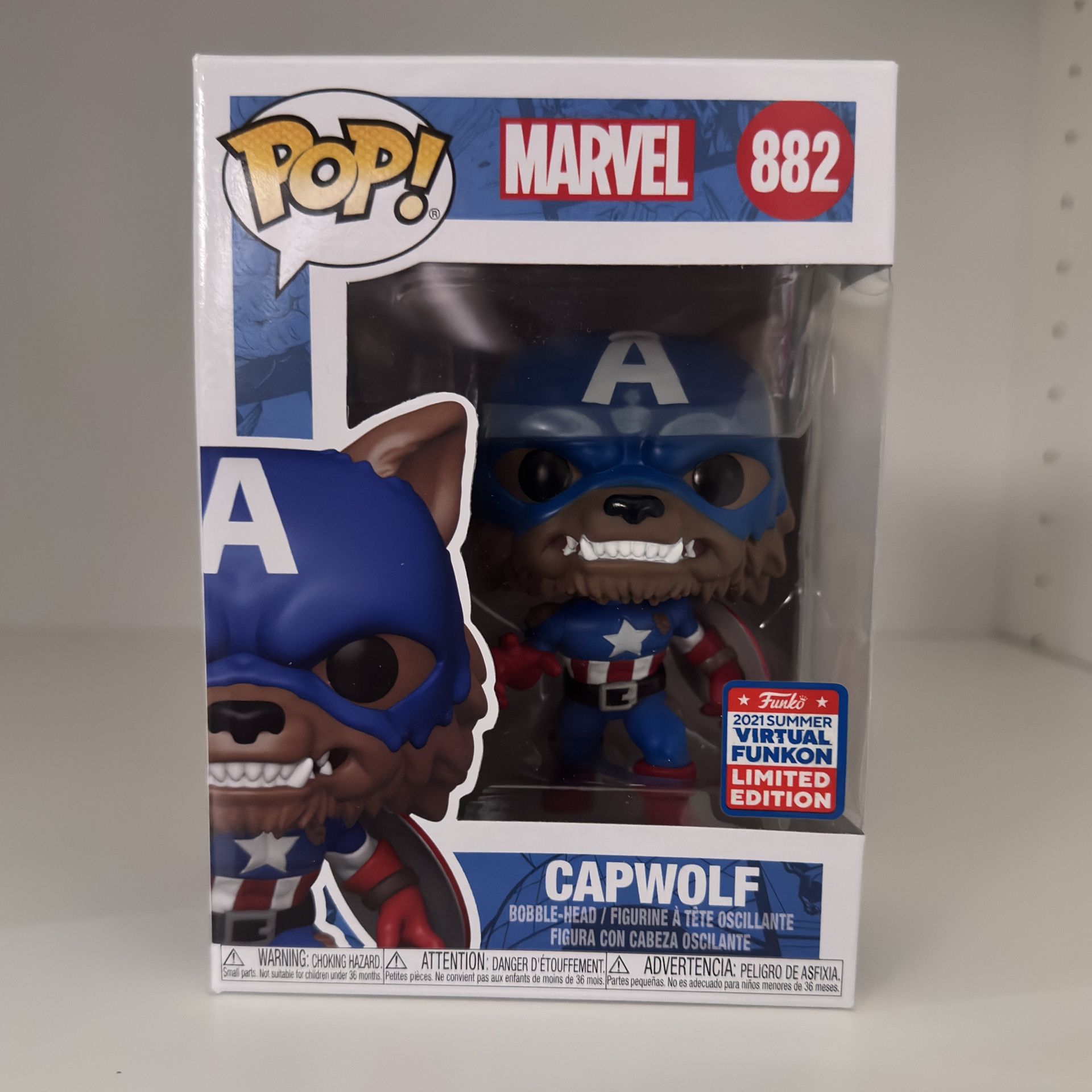 Funko Pop Capwolf 882
