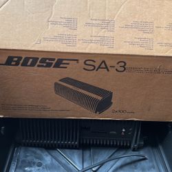 Bose SA-3 Amps