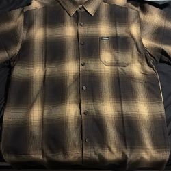 Victorious Flanneo Brown Size Large Brand New 