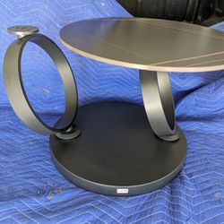 Retro Kare Design Beverly Black Rotating Coffee Table 