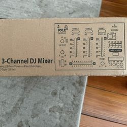 Pyle Professional 3-Channel Dj Mixer