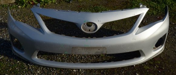 USED REF#U0363 || 2011-2013 TOYOTA COROLLA S/XRS || FRONT BUMPER COVER ONLY