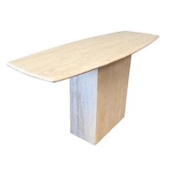 Solid, Real Travertine Console / Sofa / Entry Table