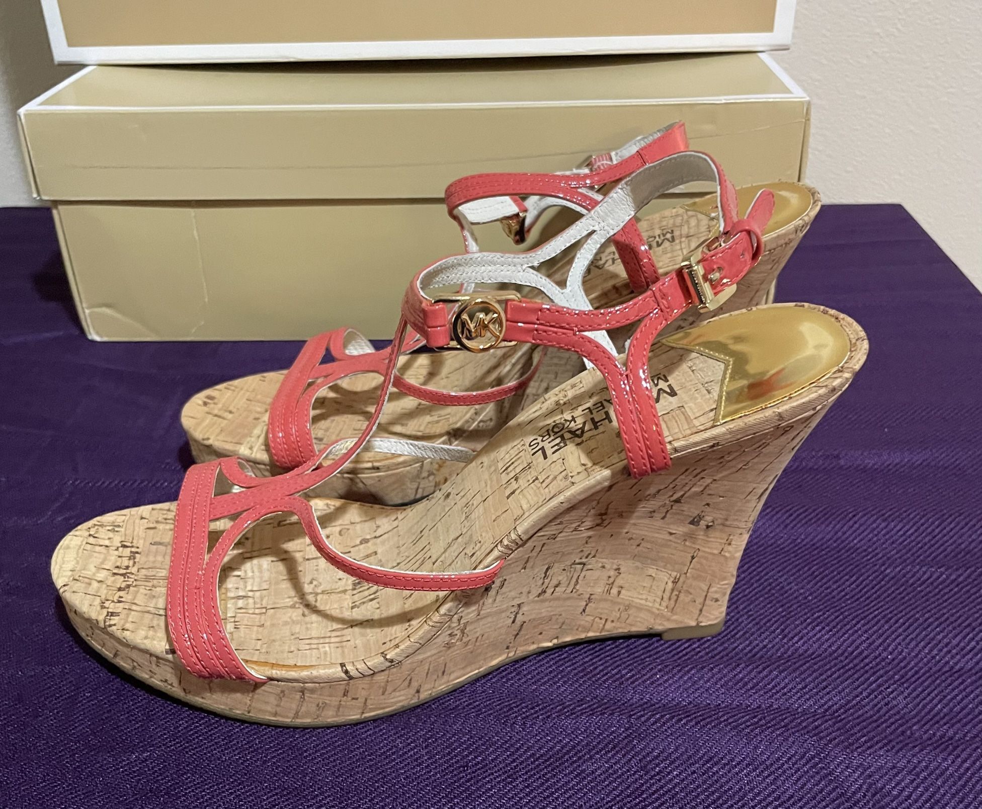 New Michael Kors Wedge Sandals
