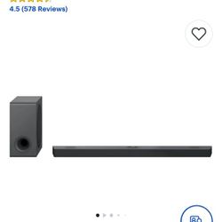 LG Sound Bar With Subwoofer
