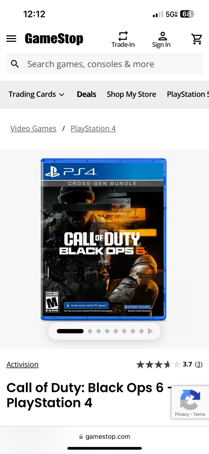 Black Ops 6 For Ps4