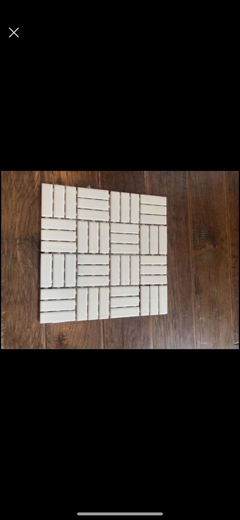 New Daltile Lattice Weave Tile In Biscuit. 10sf