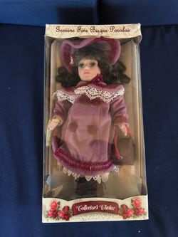 genuine fine bisque porcelain doll