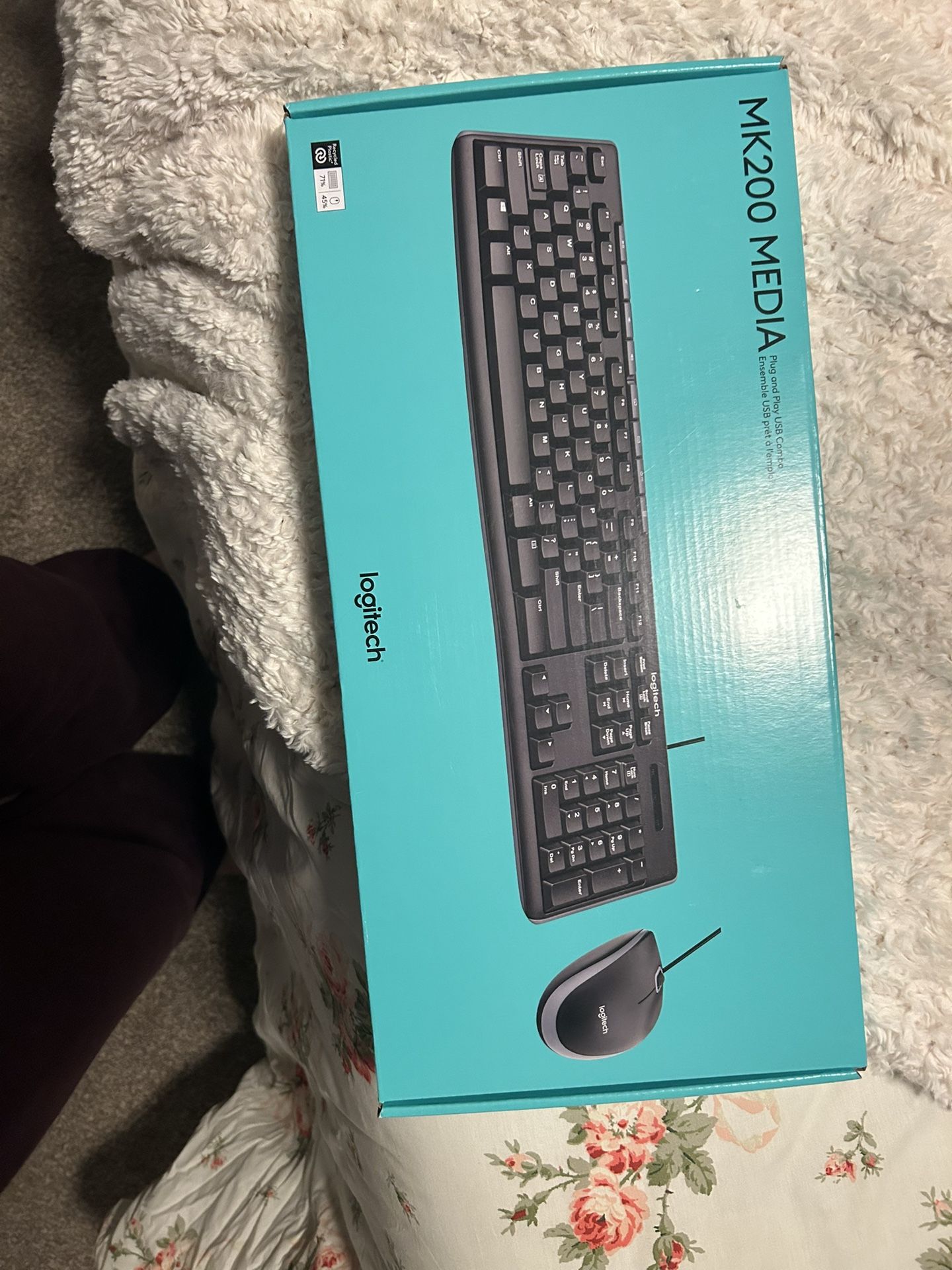 $15 Brand New Logistic Mouse And Keyboard 