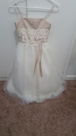 Flower girl tulle dress.