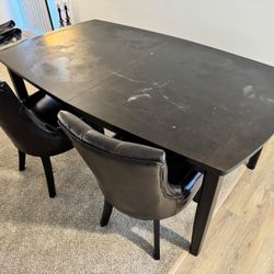 Free Dining Table And 2 Chairs