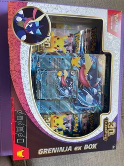 Pokémon TCG Greninja ex Box 30th Celebration