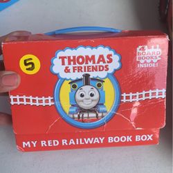 Thomas The Train My Red Railway Book Box