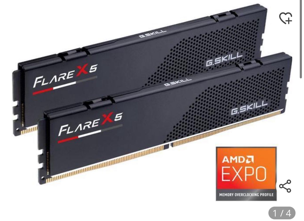 G.SKILL Flare X5 Series AMD EXPO 32GB (2 x 16GB) 288-Pin PC RAM DDR5 6000 Desktop Memory Model