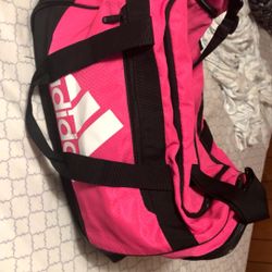 Hot Pink Sport Gym Bag 