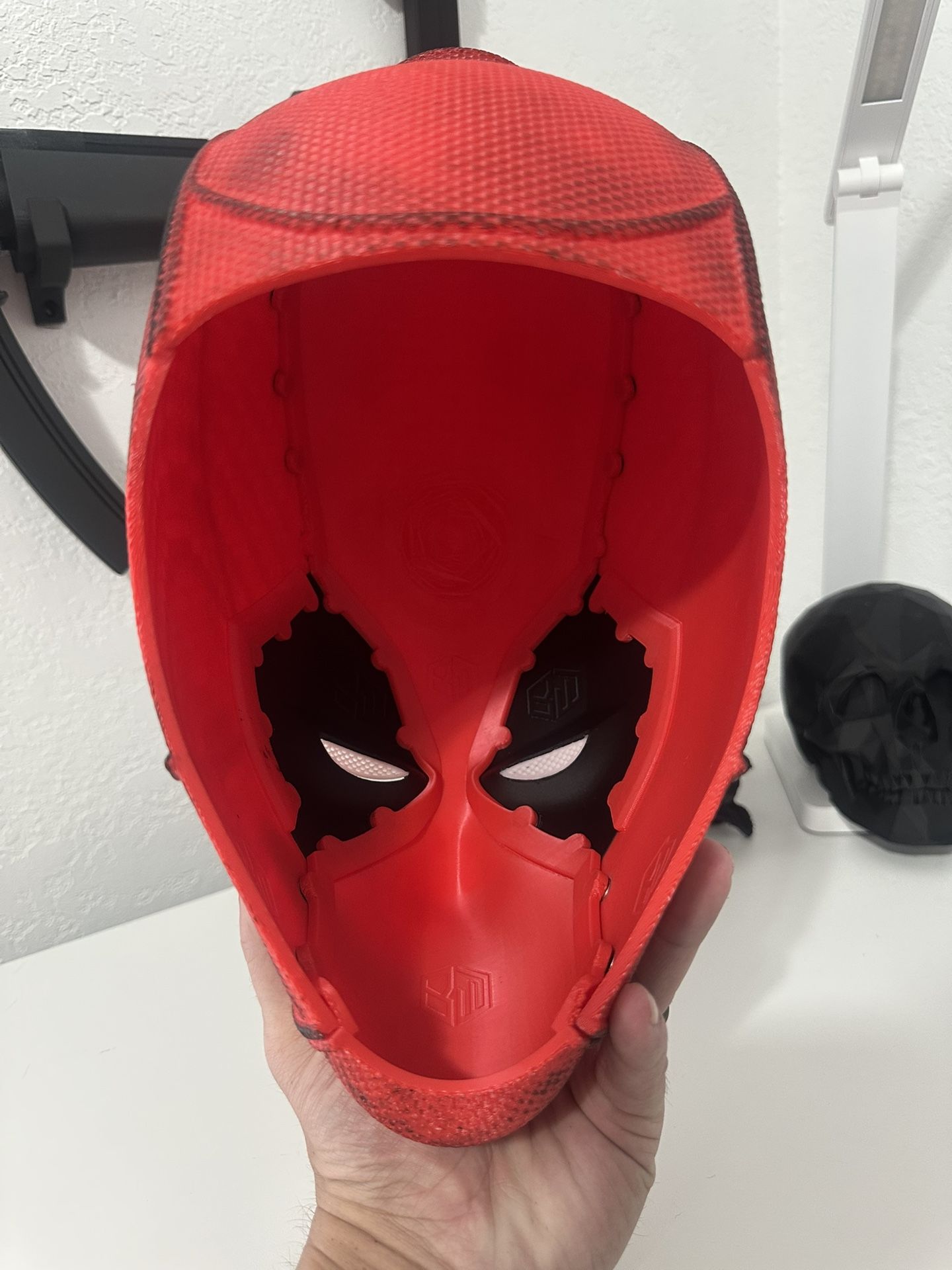 3D Printed Deadpool Helmet/Mask (Halloween )