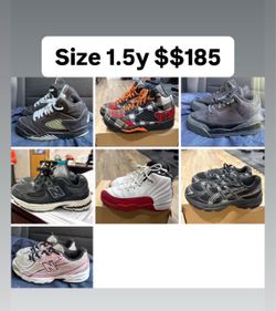 Jordan’s Nikes and more sizes 1.5y & 2y