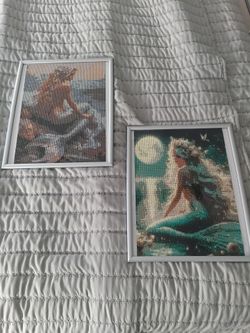 MERMAID DIAMOND PAINTINGS 11x14 (2)