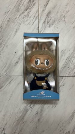 POP MART THE Monsters Time to Chill Vinyl Plush Doll Figurine, Big Labubu Doll, Collectilbe Figure Toy, for Mordern Home Decorations