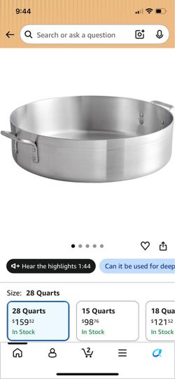 Very large pan