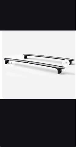 Rivian R1S R1T Cross Bars Bright Silver
