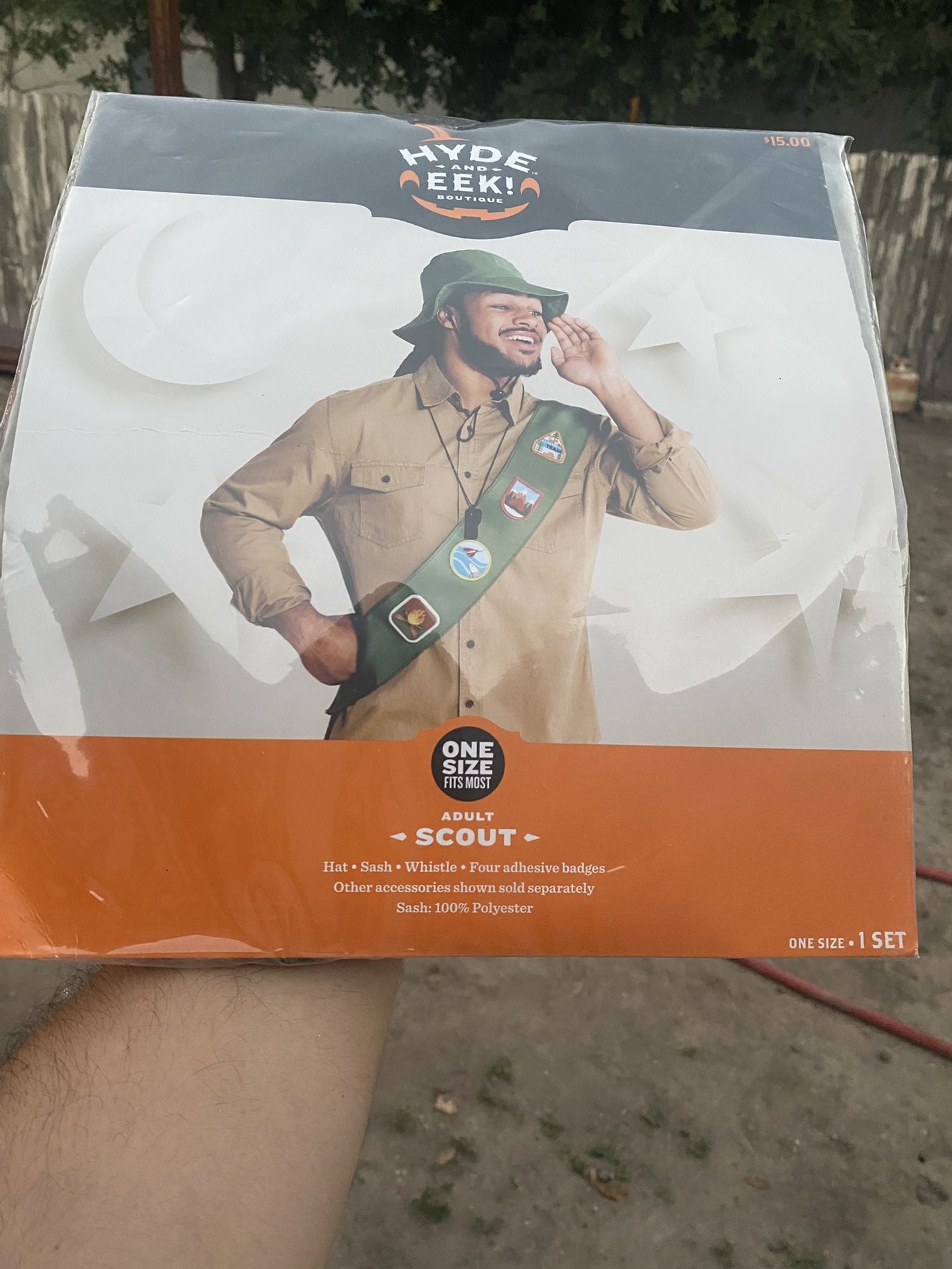 New Adult SCOUT Costume $5