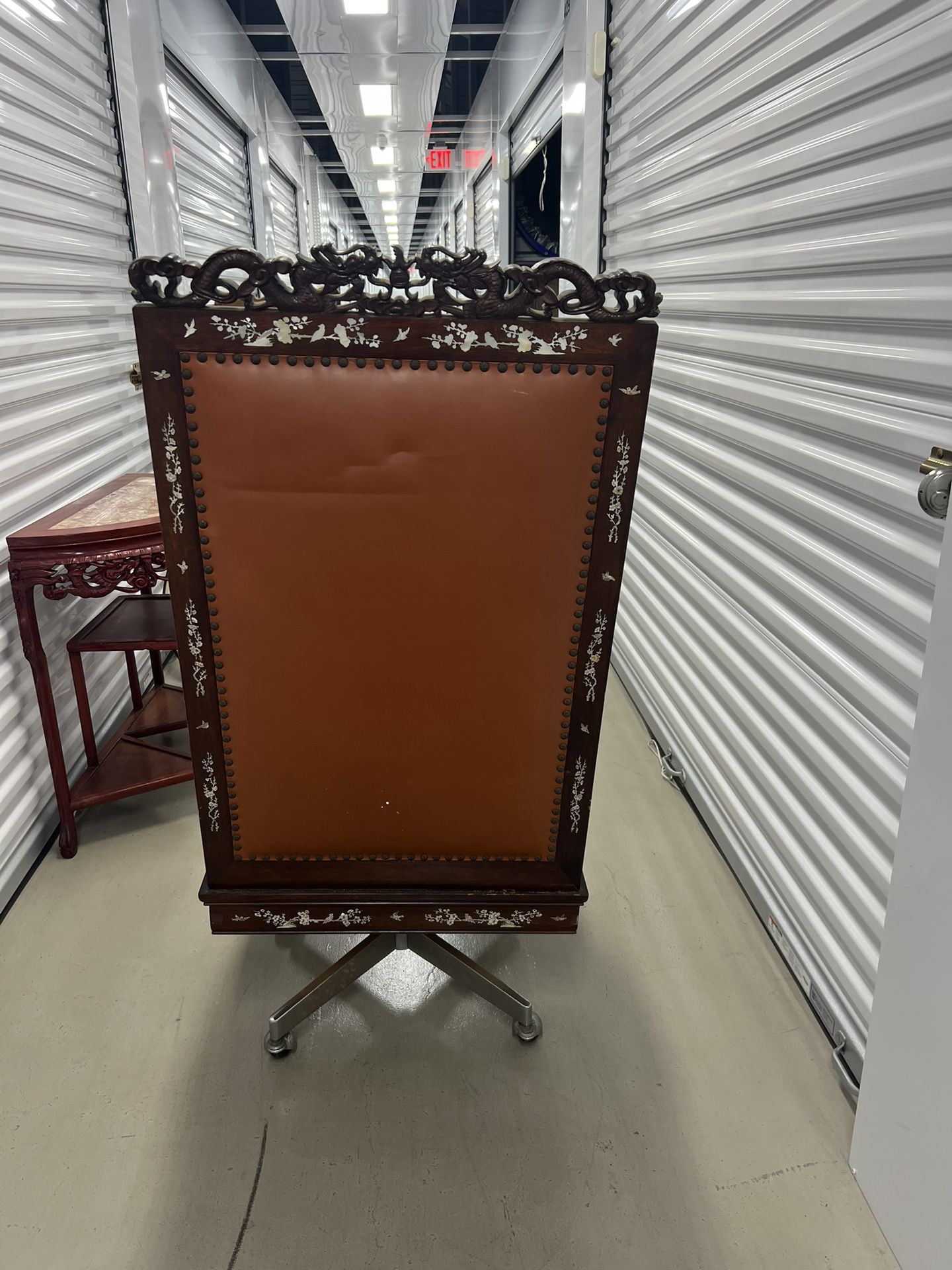 Oriental Leather Office Chair