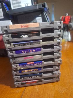 Nintendo NES games all clean and tested all work $10 each pick up in Glendale condition is good