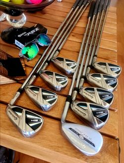 Taylormade⛳️Sim Max Men's Iron Set🔥4-SW With Steel Stiff Shaft's...🌟
