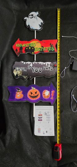 Halloween Yard Stake Sign