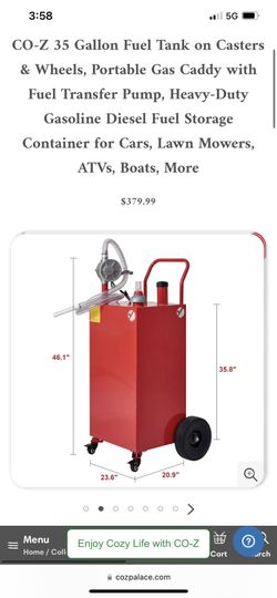 Gasoline Carrier Cart